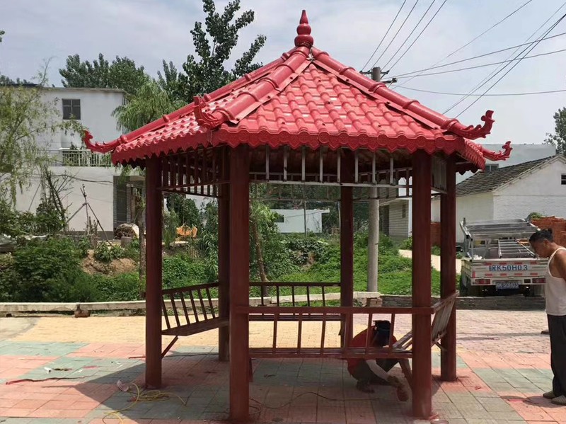 淮陽樹脂瓦合作案例